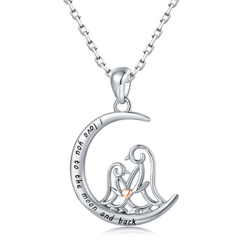Sterling Silver Cute Animal Penguin Pendant Necklace