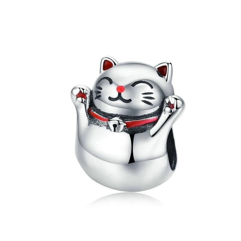 Cat Lucky Guardian Maneki Neko Charms