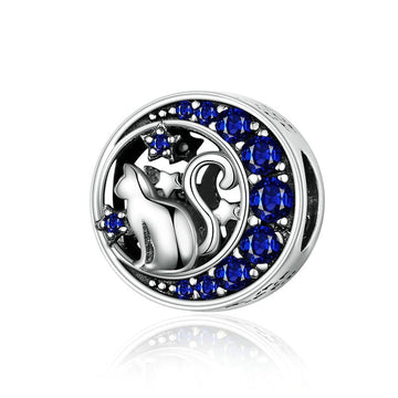 925 Sterling Silver Cat Charms