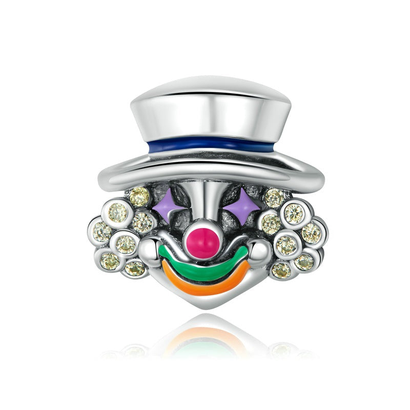 925 Sterling Silver Circus Clown Charms