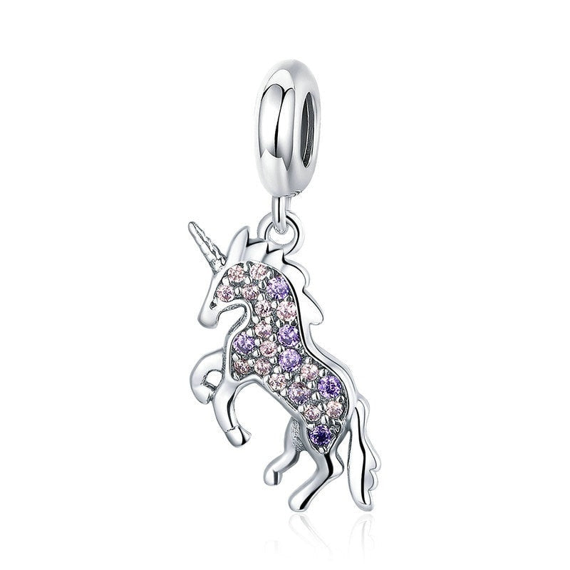 925 Sterling Silver Licorne Charms