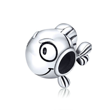 925 Sterling Silver Marine Clownfish Charms