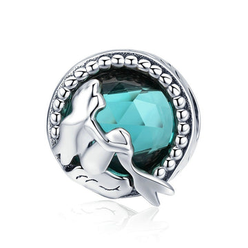 925 Sterling Silver Mermaid Missing Round Charms