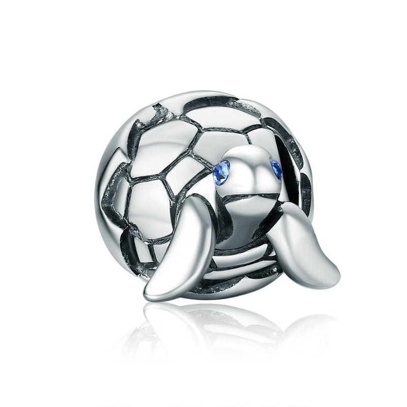 925 Sterling Silver Reborn Turtle Tortoise Charms