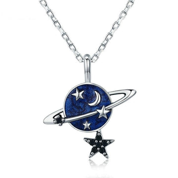 Collana Pianeta Segreto in Argento Sterling 925