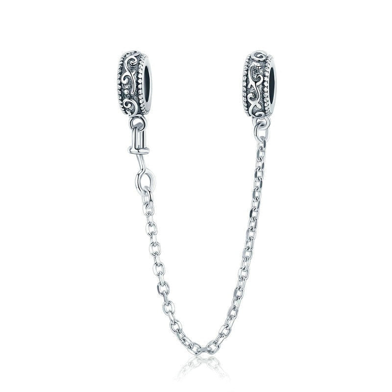 925 Sterling Silver Vintage Vine Charms