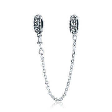 925 Sterling Silver Vintage Vine Charms
