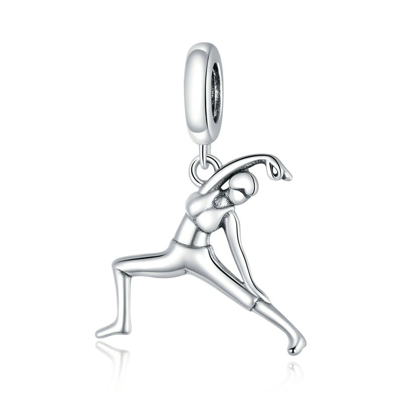 925 Sterling Silver Yoga Position Charms