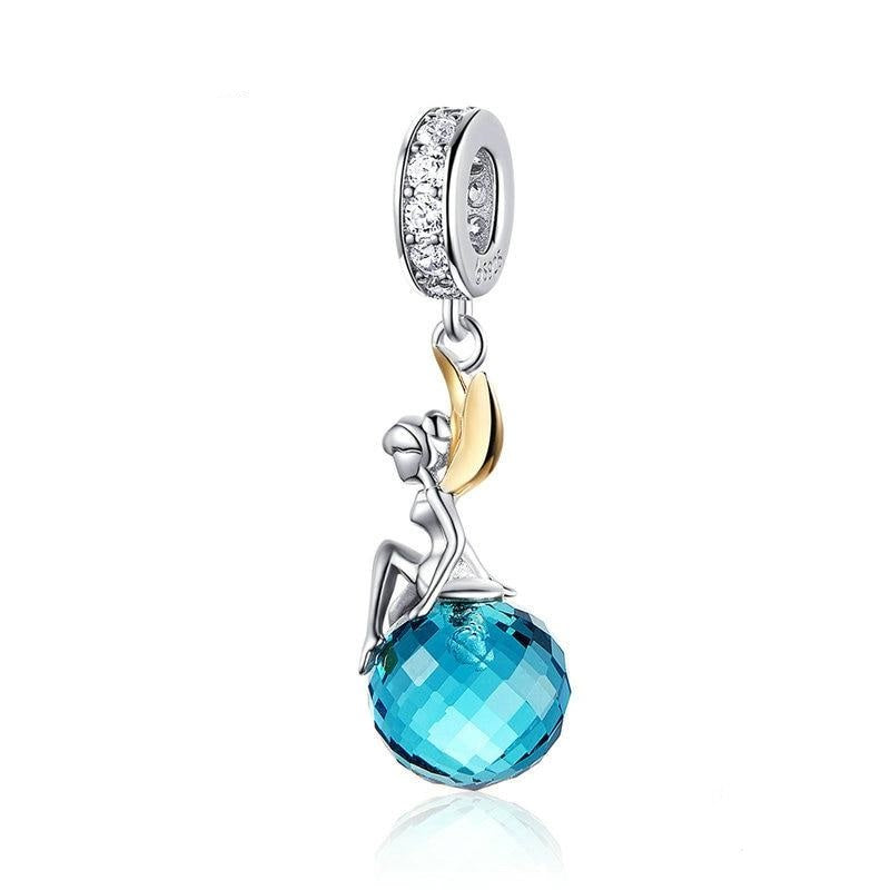 Authentic 925 Sterling Silver Elf Planet Charms