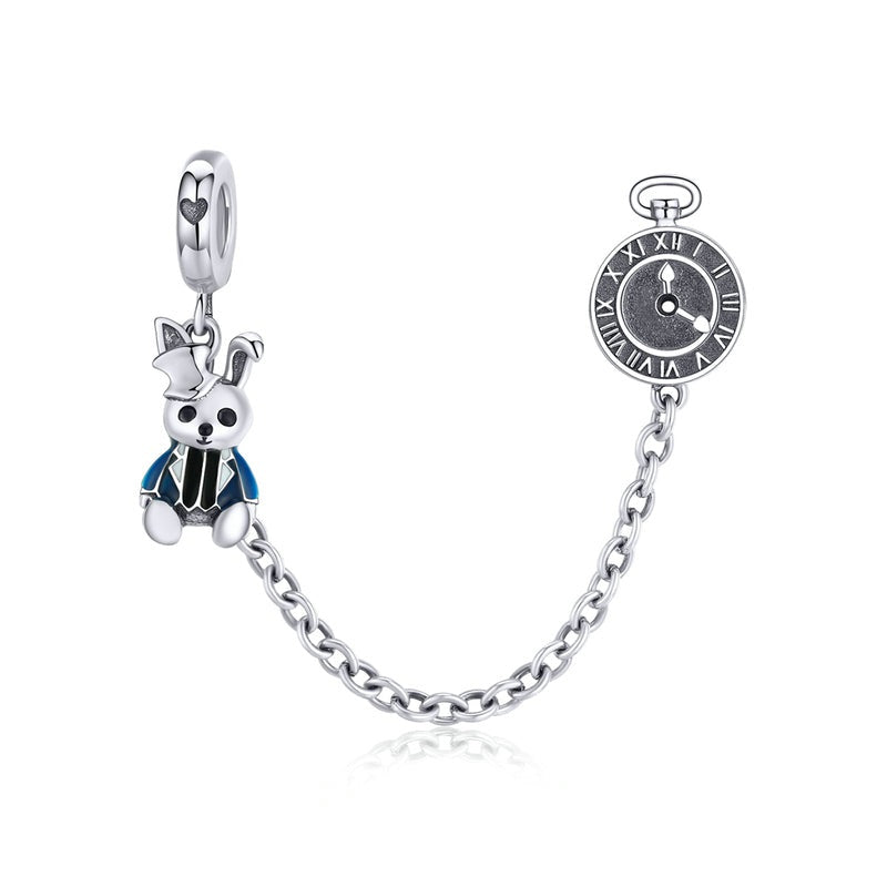 Magic Forest Magical Rabbit and Clock Charms