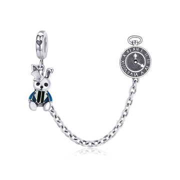 Magic Forest Magical Rabbit and Clock Charms