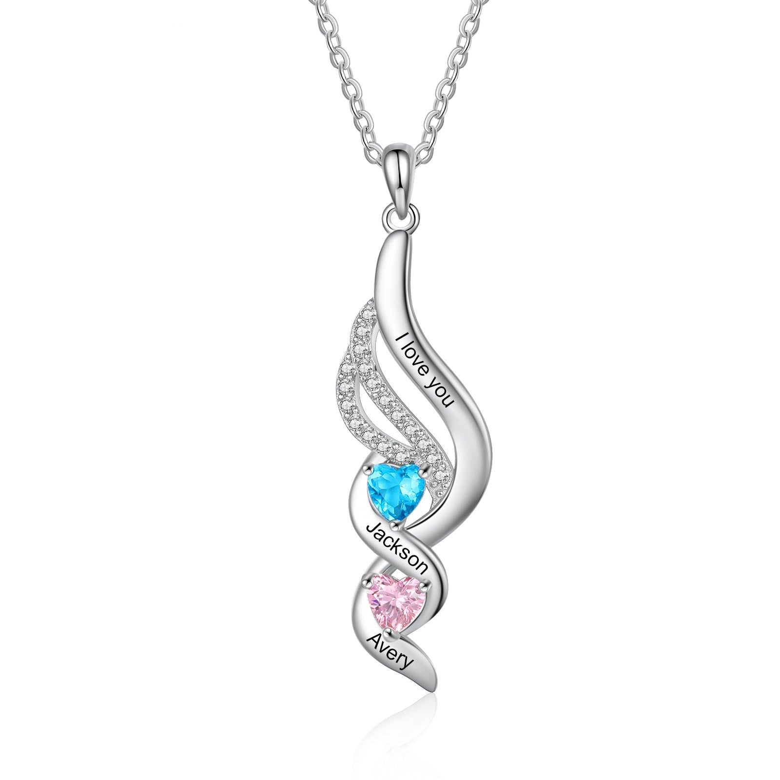 Customized Couples Name Necklace