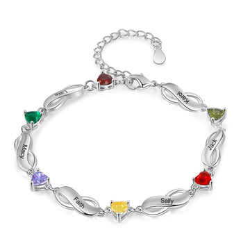 Braccialetto con nome inciso personalizzato