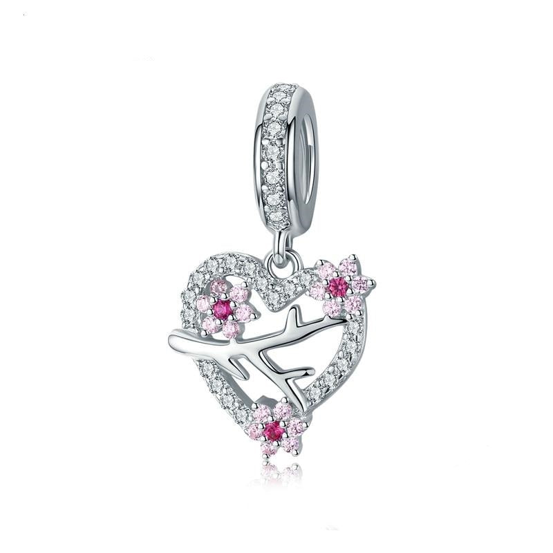 Plum Blossom Branch Pendant Charms