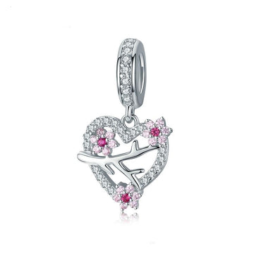 Plum Blossom Branch Pendant Charms