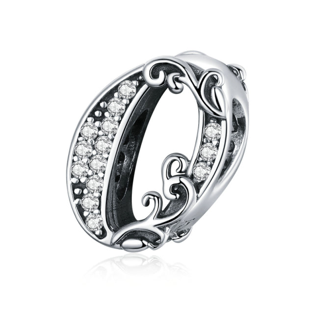 10 Number Metal Vintage Charms
