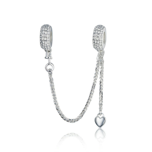925 Sterling Silver Love Connection Charms